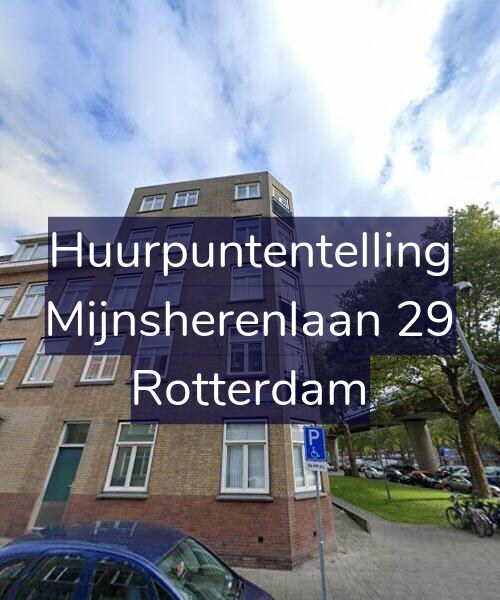Foto gevel Huurpuntentelling voor Mijnsherenlaan 29, Rotterdam