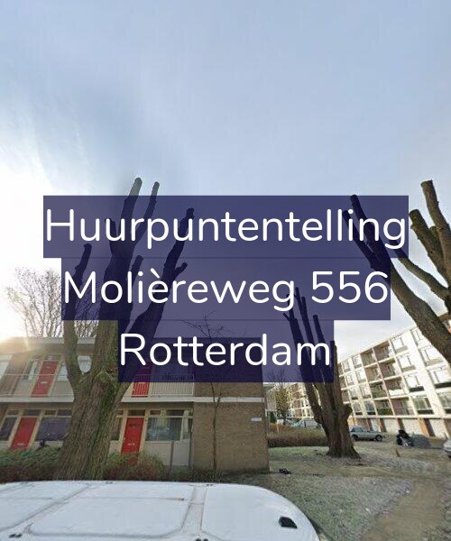 Foto gevel Huurpuntentelling voor Molièreweg 556, Rotterdam