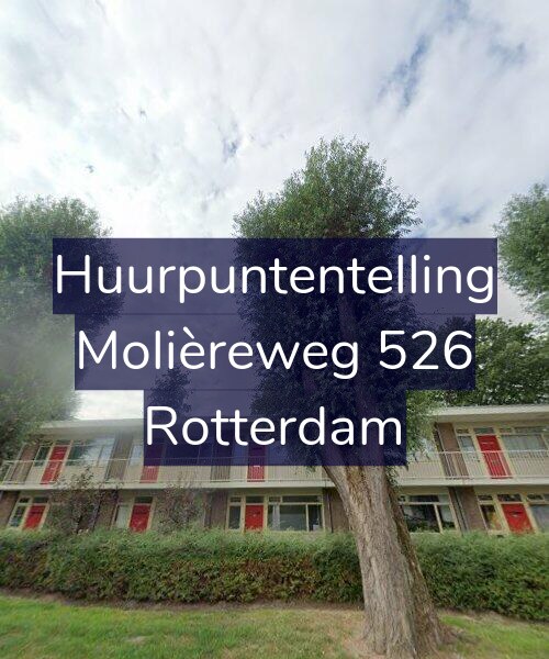 Foto gevel Huurpuntentelling voor Molièreweg 526, Rotterdam