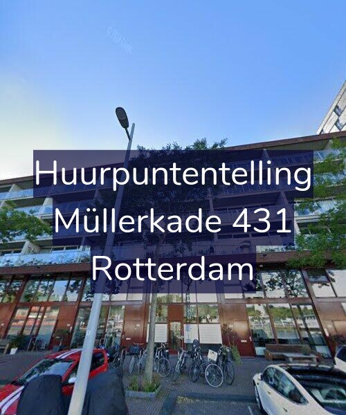Foto gevel Huurpuntentelling voor Müllerkade 431, Rotterdam