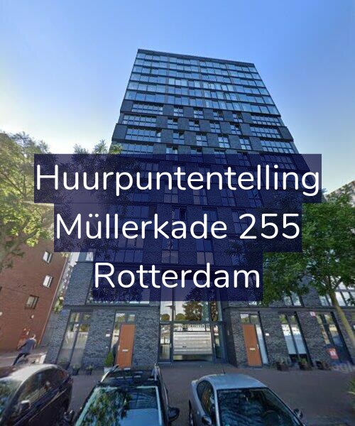 Foto gevel Huurpuntentelling voor Müllerkade 255, Rotterdam