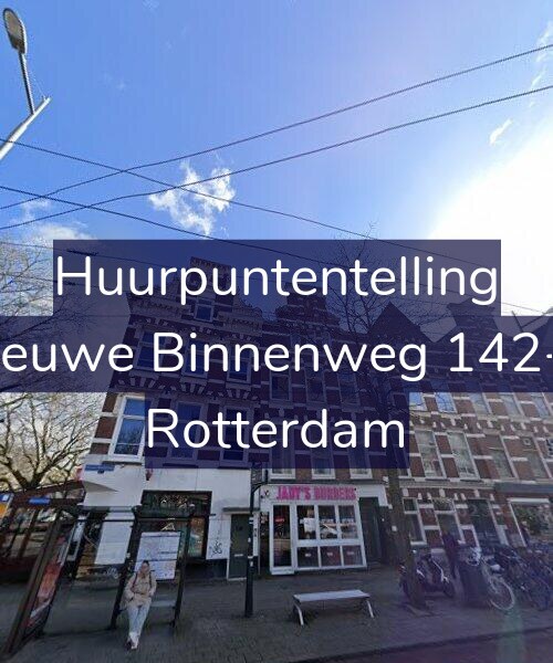 Foto gevel Huurpuntentelling voor Nieuwe Binnenweg 142-D, Rotterdam