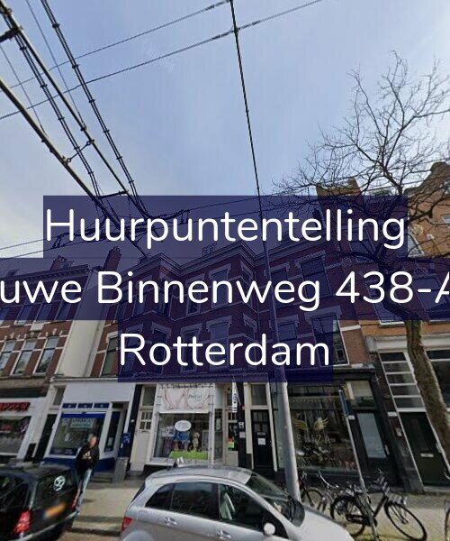 Foto gevel Huurpuntentelling voor Nieuwe Binnenweg 438-A02, Rotterdam