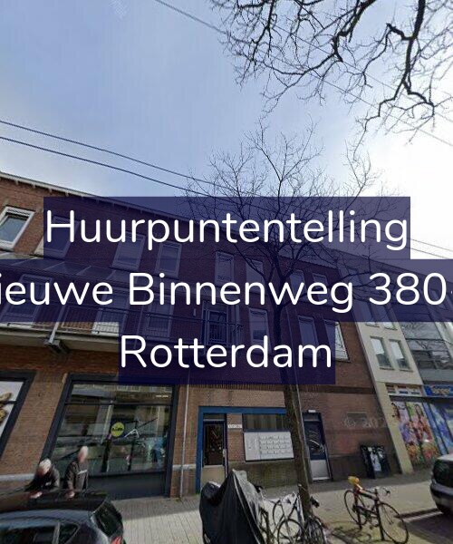 Foto gevel Huurpuntentelling voor Nieuwe Binnenweg 380-E, Rotterdam