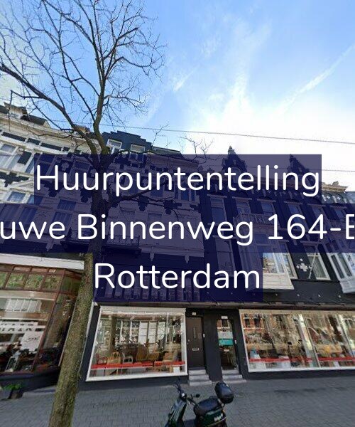 Foto gevel Huurpuntentelling voor Nieuwe Binnenweg 164-B02, Rotterdam