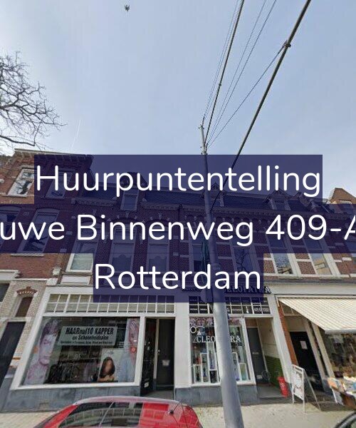 Foto gevel Huurpuntentelling voor Nieuwe Binnenweg 409-A01, Rotterdam