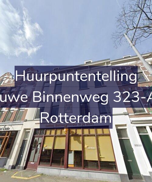 Foto gevel Huurpuntentelling voor Nieuwe Binnenweg 323-A01, Rotterdam