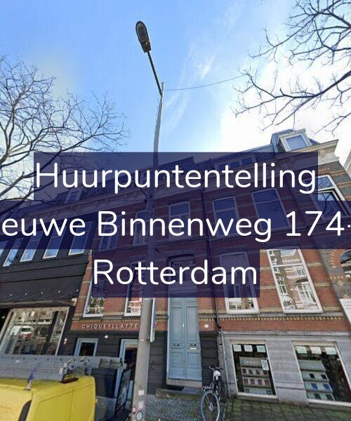 Foto gevel Huurpuntentelling voor Nieuwe Binnenweg 174-B, Rotterdam