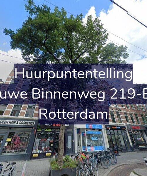 Foto gevel Huurpuntentelling voor Nieuwe Binnenweg 219-B03, Rotterdam
