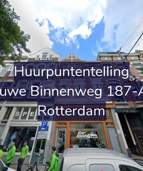 Foto gevel Huurpuntentelling voor Nieuwe Binnenweg 187-A01, Rotterdam