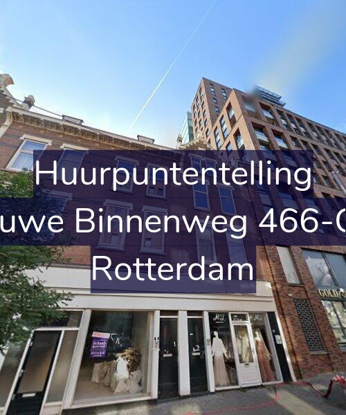 Foto gevel Huurpuntentelling voor Nieuwe Binnenweg 466-C02, Rotterdam