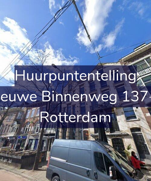 Foto gevel Huurpuntentelling voor Nieuwe Binnenweg 137-C, Rotterdam