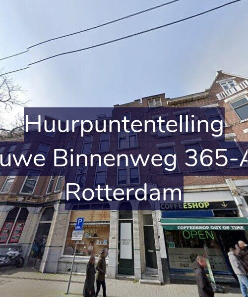 Foto gevel Huurpuntentelling voor Nieuwe Binnenweg 365-A02, Rotterdam