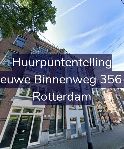 Foto gevel Huurpuntentelling voor Nieuwe Binnenweg 356-B, Rotterdam