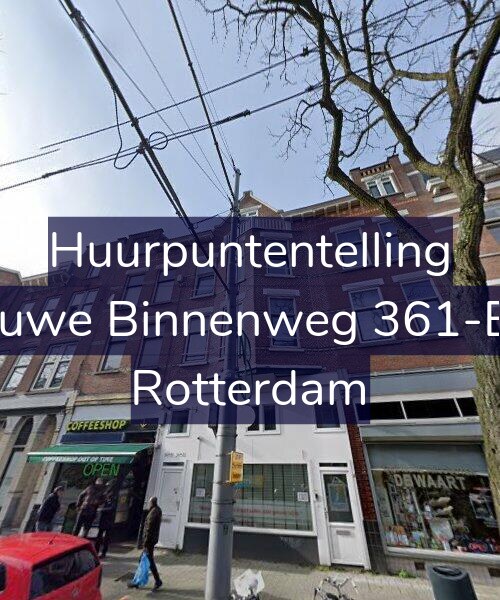 Foto gevel Huurpuntentelling voor Nieuwe Binnenweg 361-B02, Rotterdam