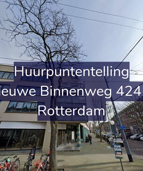 Foto gevel Huurpuntentelling voor Nieuwe Binnenweg 424-F, Rotterdam