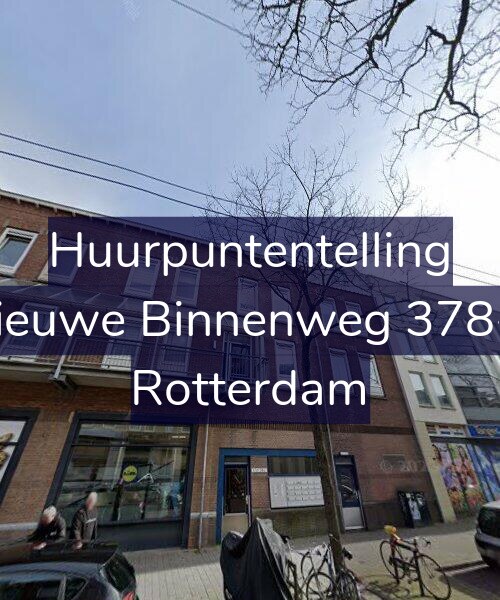 Foto gevel Huurpuntentelling voor Nieuwe Binnenweg 378-F, Rotterdam