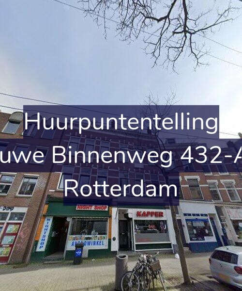 Foto gevel Huurpuntentelling voor Nieuwe Binnenweg 432-A02, Rotterdam