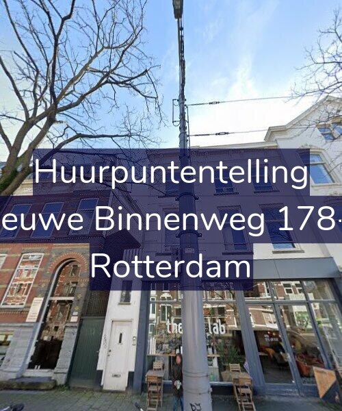 Foto gevel Huurpuntentelling voor Nieuwe Binnenweg 178-B, Rotterdam