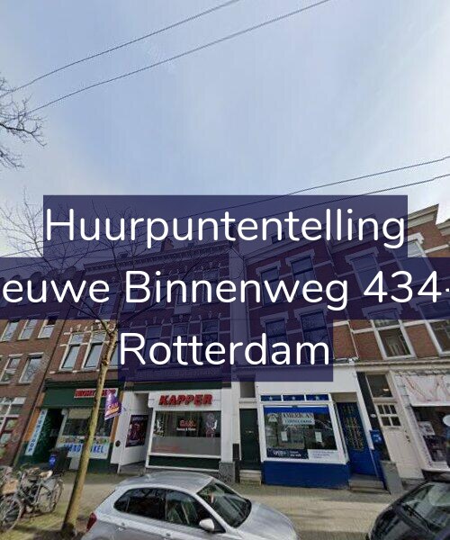 Foto gevel Huurpuntentelling voor Nieuwe Binnenweg 434-B, Rotterdam