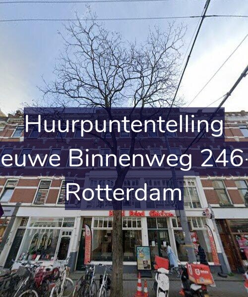 Foto gevel Huurpuntentelling voor Nieuwe Binnenweg 246-C, Rotterdam