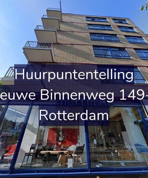 Foto gevel Huurpuntentelling voor Nieuwe Binnenweg 149-H, Rotterdam