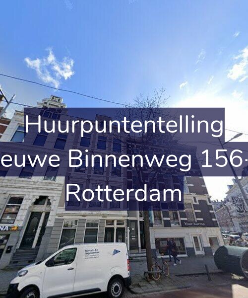 Foto gevel Huurpuntentelling voor Nieuwe Binnenweg 156-A, Rotterdam