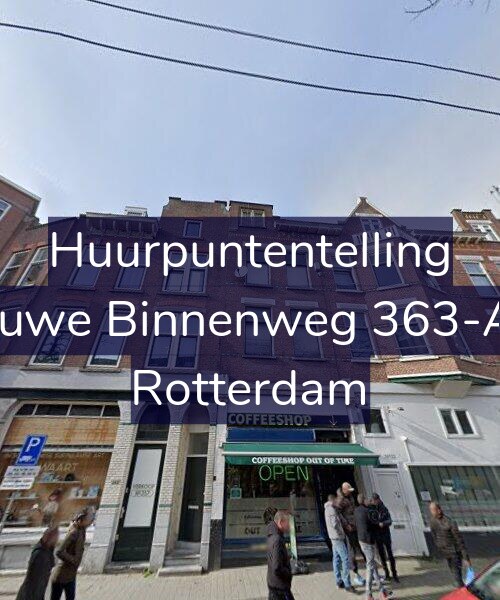 Foto gevel Huurpuntentelling voor Nieuwe Binnenweg 363-A02, Rotterdam
