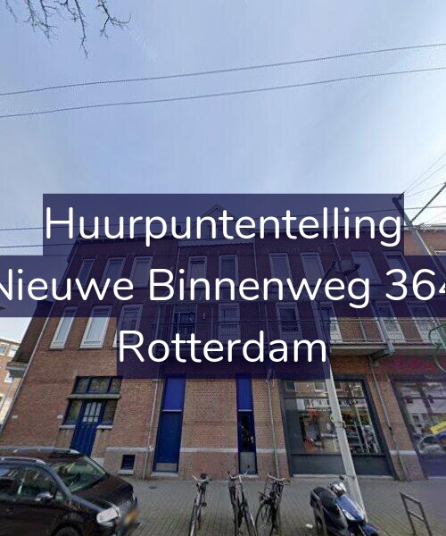 Foto gevel Huurpuntentelling voor Nieuwe Binnenweg 364, Rotterdam