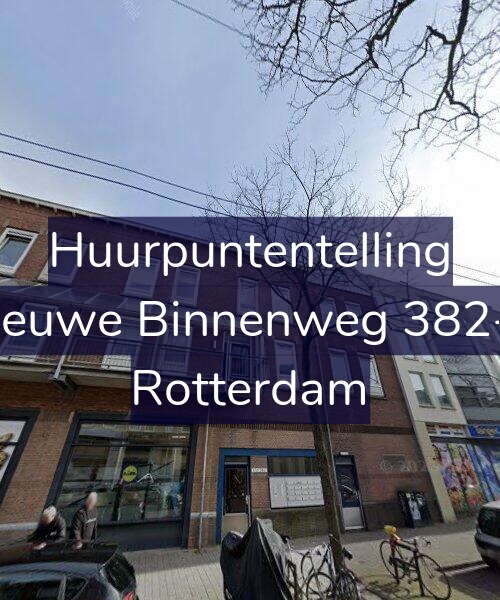 Foto gevel Huurpuntentelling voor Nieuwe Binnenweg 382-C, Rotterdam