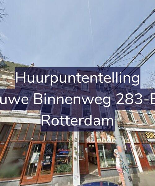 Foto gevel Huurpuntentelling voor Nieuwe Binnenweg 283-B02, Rotterdam