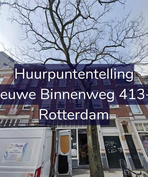 Foto gevel Huurpuntentelling voor Nieuwe Binnenweg 413-A, Rotterdam