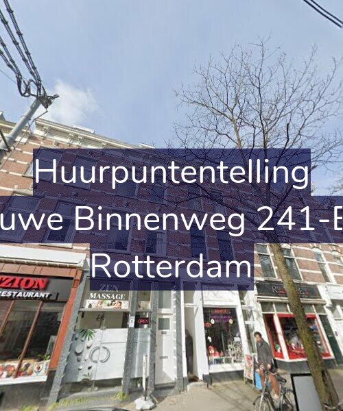 Foto gevel Huurpuntentelling voor Nieuwe Binnenweg 241-B01, Rotterdam