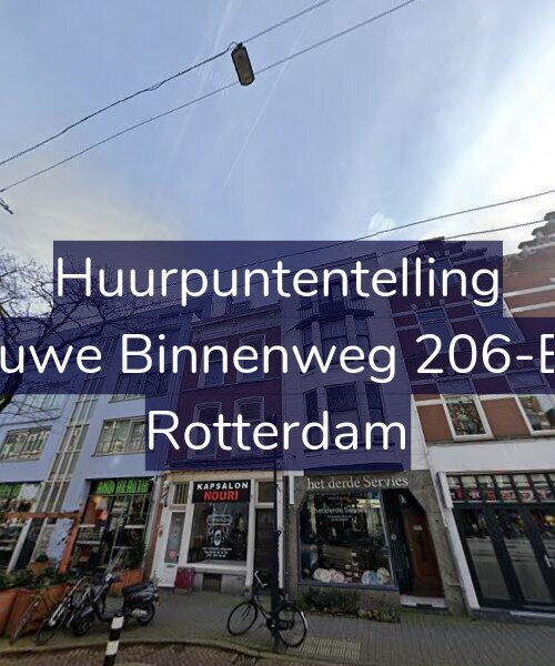 Foto gevel Huurpuntentelling voor Nieuwe Binnenweg 206-B01, Rotterdam