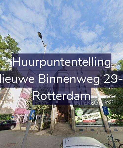 Foto gevel Huurpuntentelling voor Nieuwe Binnenweg 29-E, Rotterdam