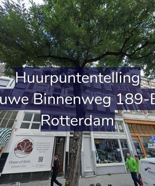 Foto gevel Huurpuntentelling voor Nieuwe Binnenweg 189-B02, Rotterdam