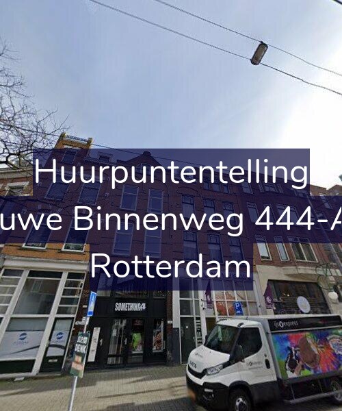 Foto gevel Huurpuntentelling voor Nieuwe Binnenweg 444-A01, Rotterdam