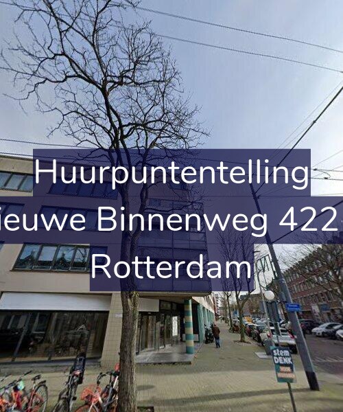 Foto gevel Huurpuntentelling voor Nieuwe Binnenweg 422-E, Rotterdam