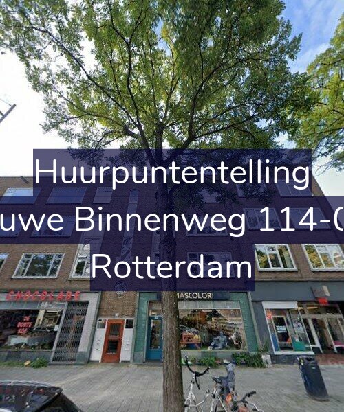 Foto gevel Huurpuntentelling voor Nieuwe Binnenweg 114-02R, Rotterdam