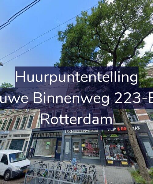 Foto gevel Huurpuntentelling voor Nieuwe Binnenweg 223-B02, Rotterdam