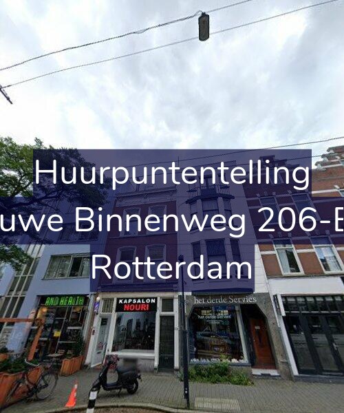 Foto gevel Huurpuntentelling voor Nieuwe Binnenweg 206-B02, Rotterdam
