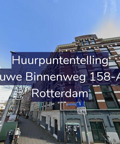 Foto gevel Huurpuntentelling voor Nieuwe Binnenweg 158-A01, Rotterdam