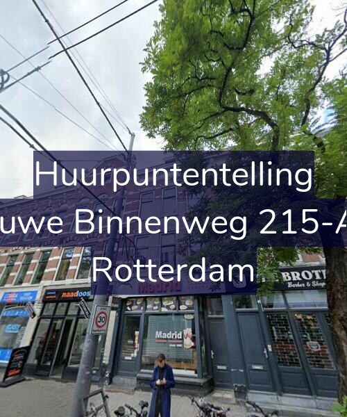 Foto gevel Huurpuntentelling voor Nieuwe Binnenweg 215-A02, Rotterdam