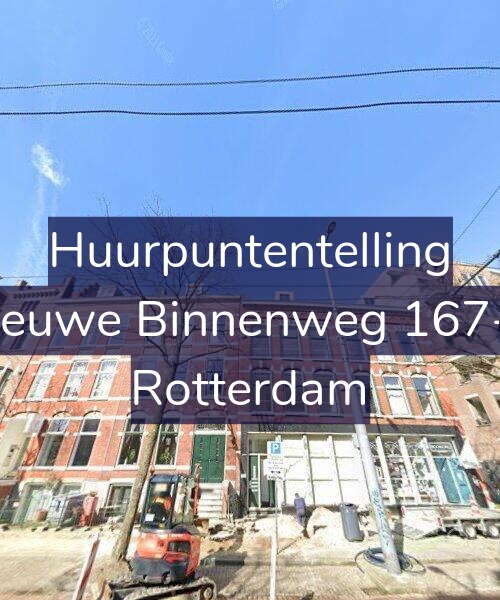 Foto gevel Huurpuntentelling voor Nieuwe Binnenweg 167-A, Rotterdam