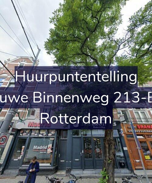 Foto gevel Huurpuntentelling voor Nieuwe Binnenweg 213-B01, Rotterdam