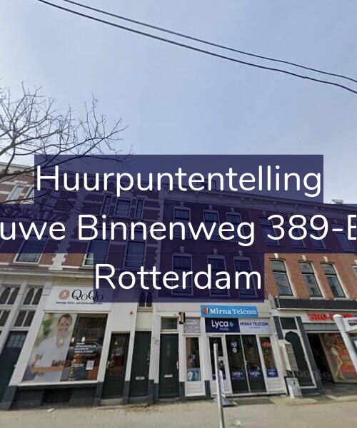 Foto gevel Huurpuntentelling voor Nieuwe Binnenweg 389-B02, Rotterdam