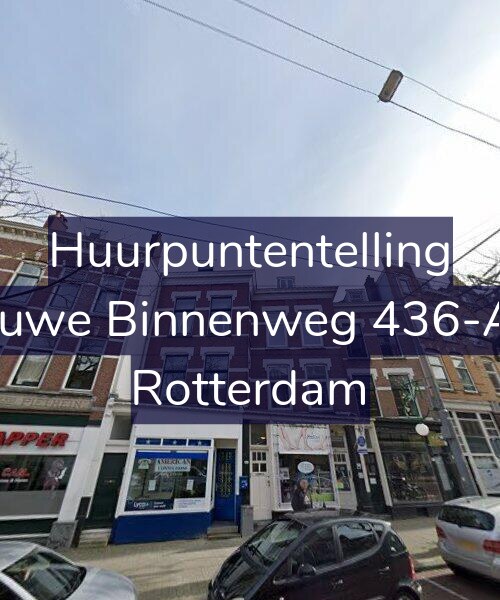 Foto gevel Huurpuntentelling voor Nieuwe Binnenweg 436-A01, Rotterdam