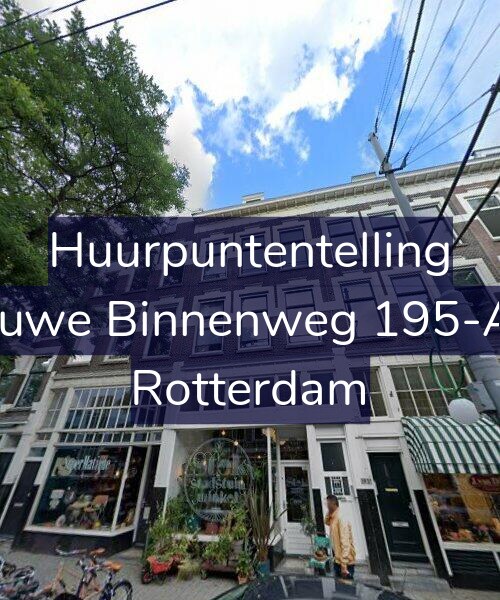 Foto gevel Huurpuntentelling voor Nieuwe Binnenweg 195-A01, Rotterdam