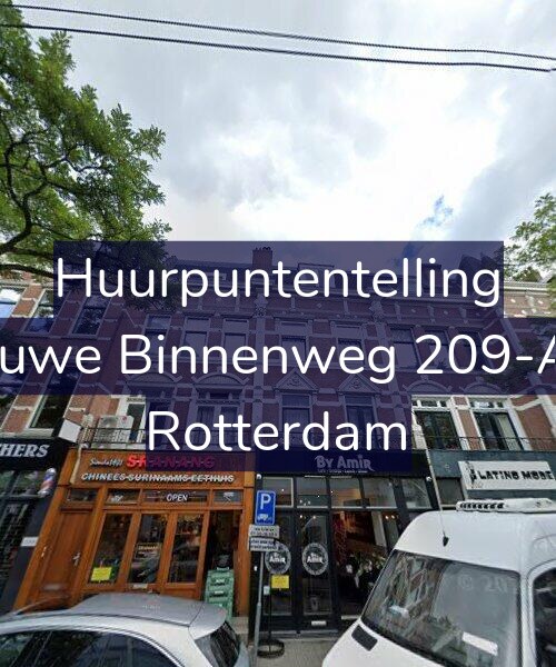 Foto gevel Huurpuntentelling voor Nieuwe Binnenweg 209-A01, Rotterdam