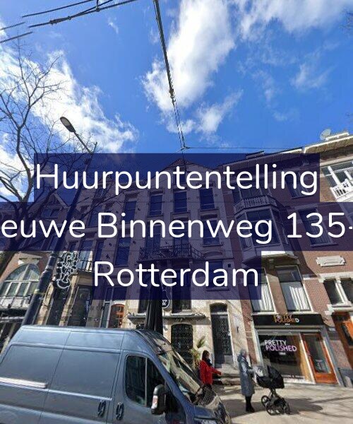 Foto gevel Huurpuntentelling voor Nieuwe Binnenweg 135-A, Rotterdam